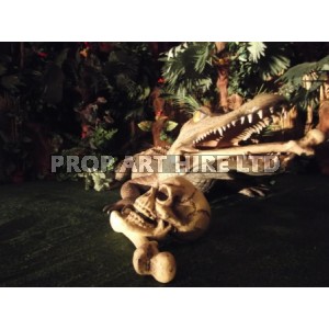 Crocodile at a jungle themed event